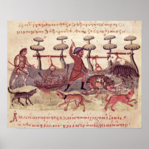 Póster Cazando con nets