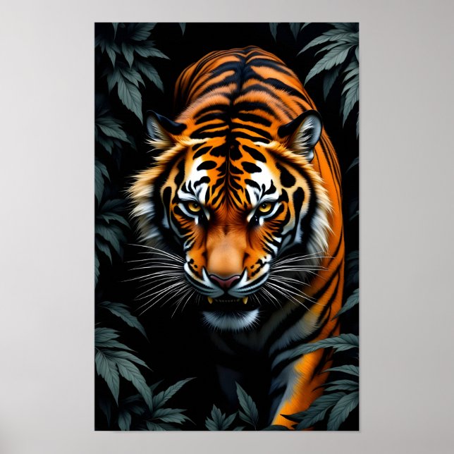 Póster Cazando Tigre (Frente)