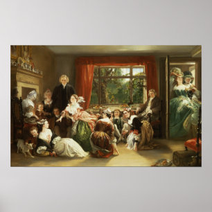 Póster Cazar la zapatilla en el vecino Flamborough's