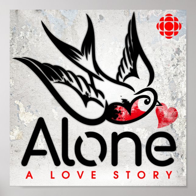 Póster CBC Alone: A Love Story (Frente)