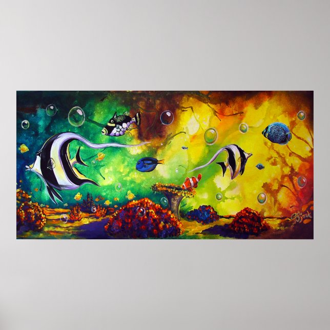 Póster CBjork, arrecife de ídolos moriscos (Frente)