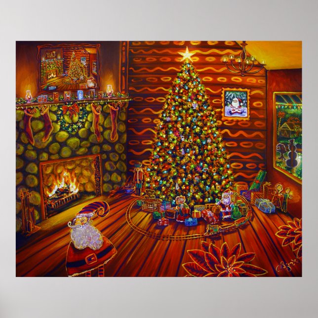 Póster CBjork, fue la noche antes de los Navidades (Frente)