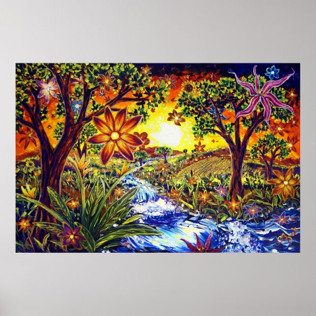 Póster CBjork, río BDazzled (Frente)