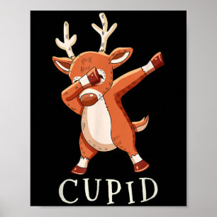 Póster Cd Santas Reindeers Familia Pareja a Cristo