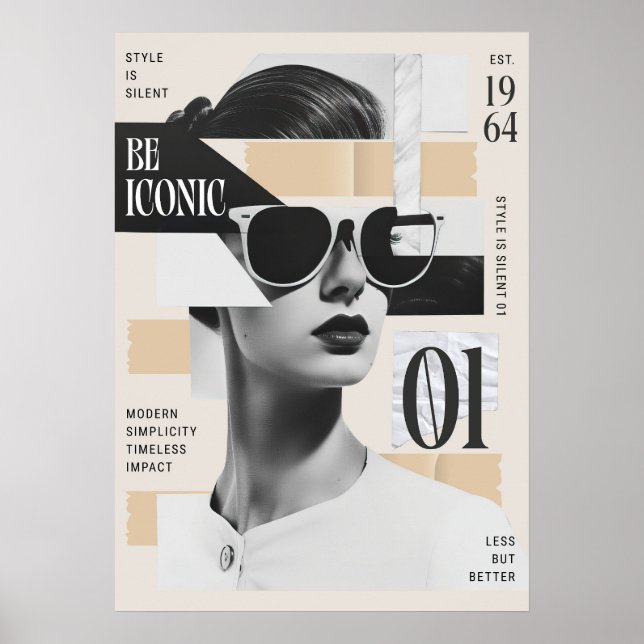 Póster CDbeiconic (Frente)