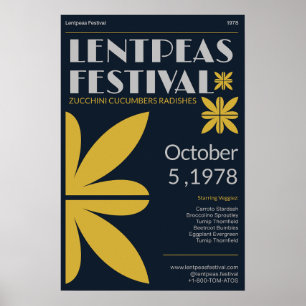 Póster CDlentpeasfest