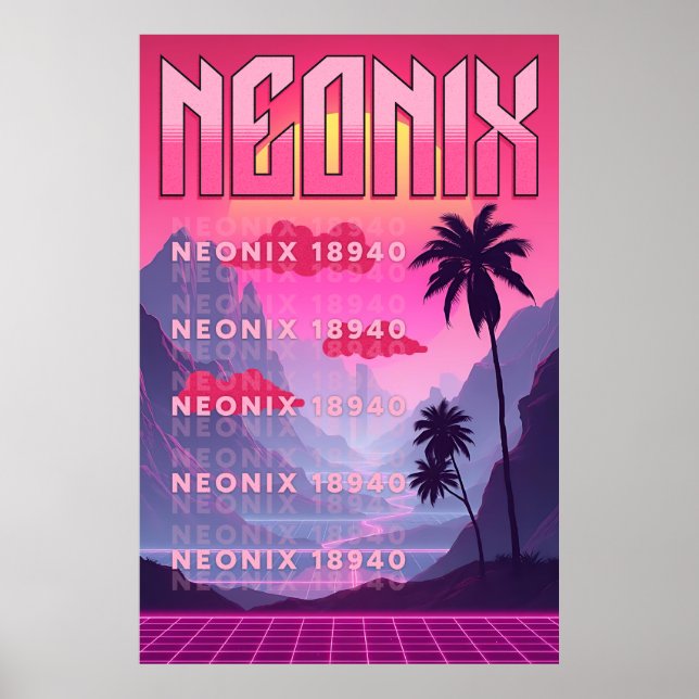 Póster CDneonix (Frente)