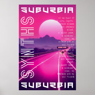 Póster CDsuburbia