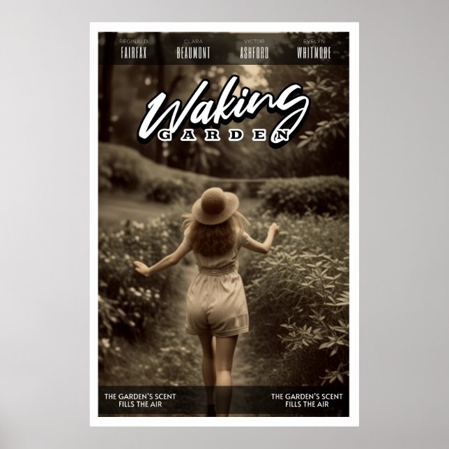 Póster CDwalkinggarden (Frente)