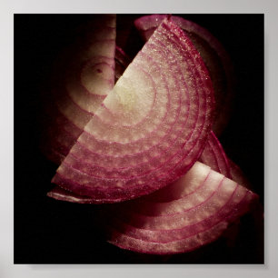 Póster Cebolla Roja