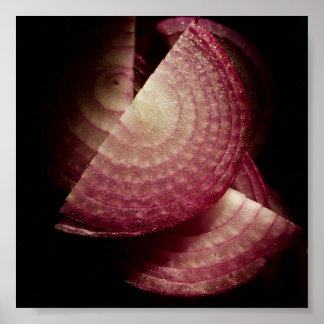 Póster Cebolla Roja