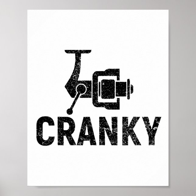 Póster Cebos de Pesca Crankit - Ideas de Regalos Divertid (Frente)