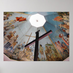 Póster Cebú, la cruz de Magallanes