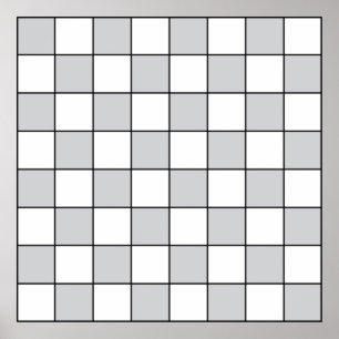 Póster Ceckerboard Planner
