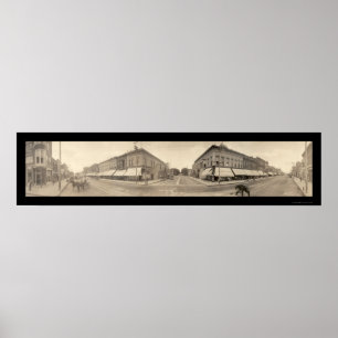 Póster Cedar Falls, foto 1907 de IA