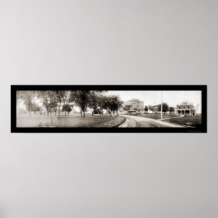 Póster Cedar Falls IA Panview Foto 1907