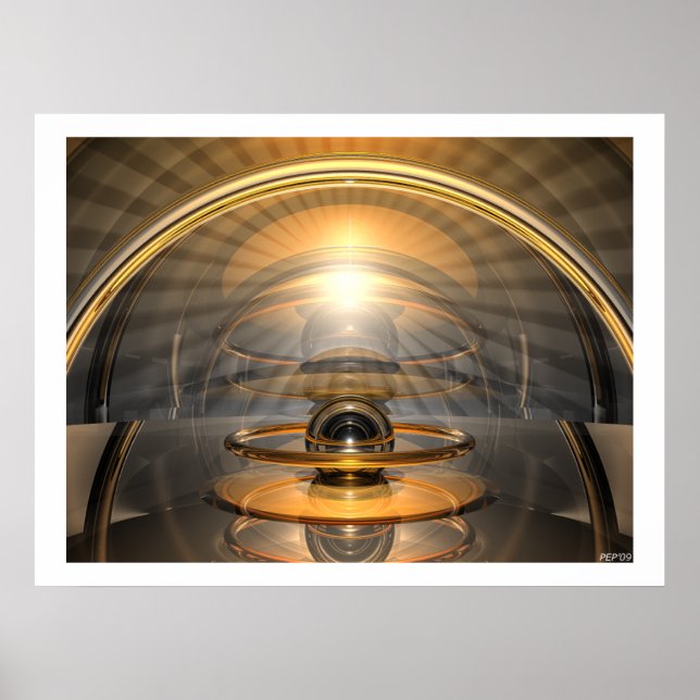 Póster Celda de energía (Frente)