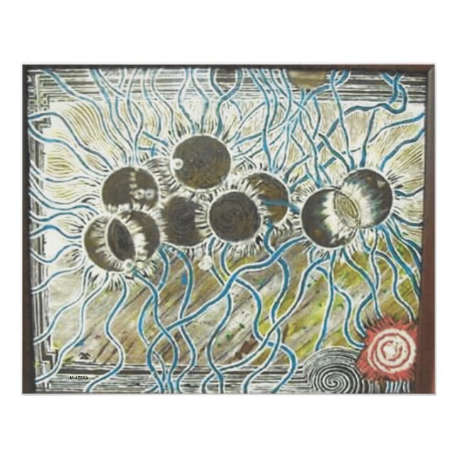 Póster celdas que se dividen (Anverso)