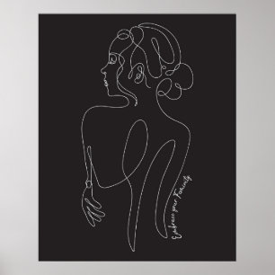 Póster Celebra la mujer en ti - Abraza tu feminidad