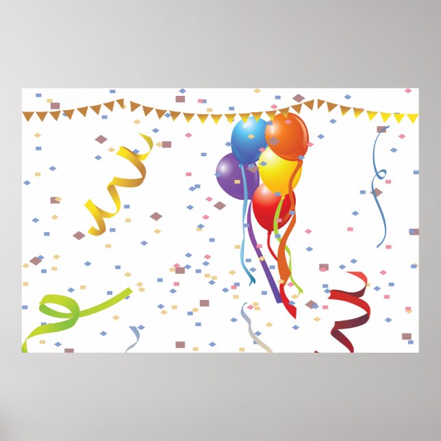 Póster Celebración de cumpleaños 2 (Frente)