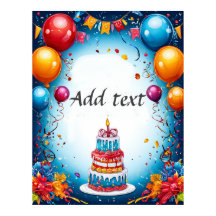 Celebración de cumpleaños festiva con globos