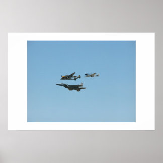 Póster Celebración de la Fuerza Aérea