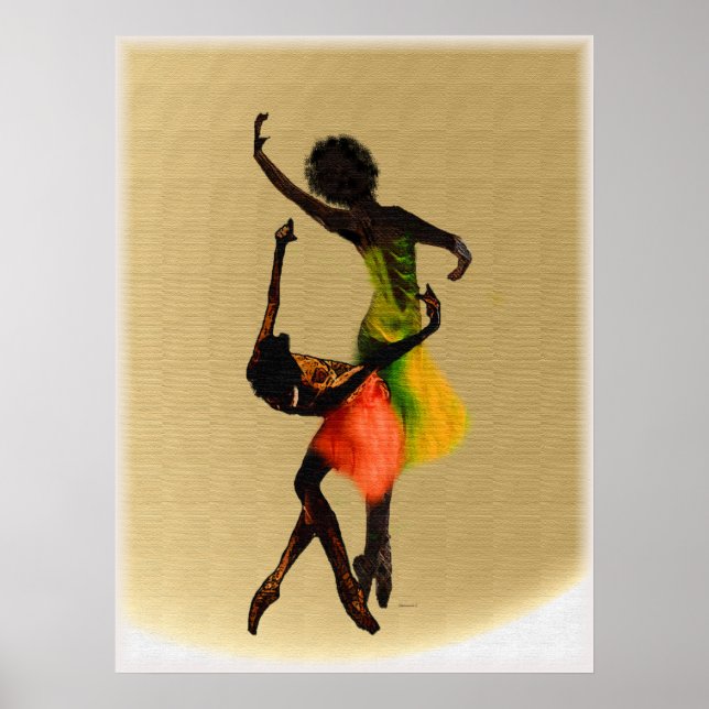 Póster Celebración de la herencia africana (Frente)