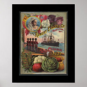 Póster Celebración de la reina Victoria