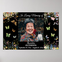 Celebración de la vida de mariposas de flores silv