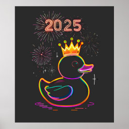 Póster Celebración de los fuegos artificiales del Pato de