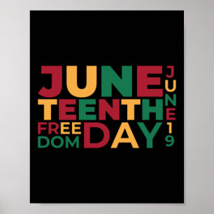 Póster Celebración del 11 de junio - Día de la Libertad d