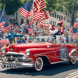 Póster Celebración del 4 de julio