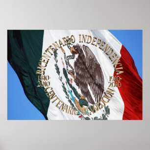 Póster Celebración del Bicentenario y el Centenario