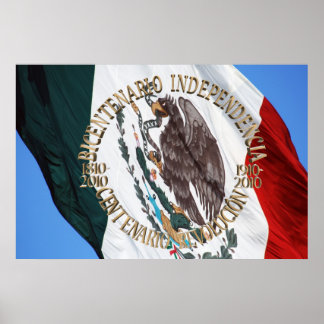 Póster Celebración del Bicentenario y el Centenario