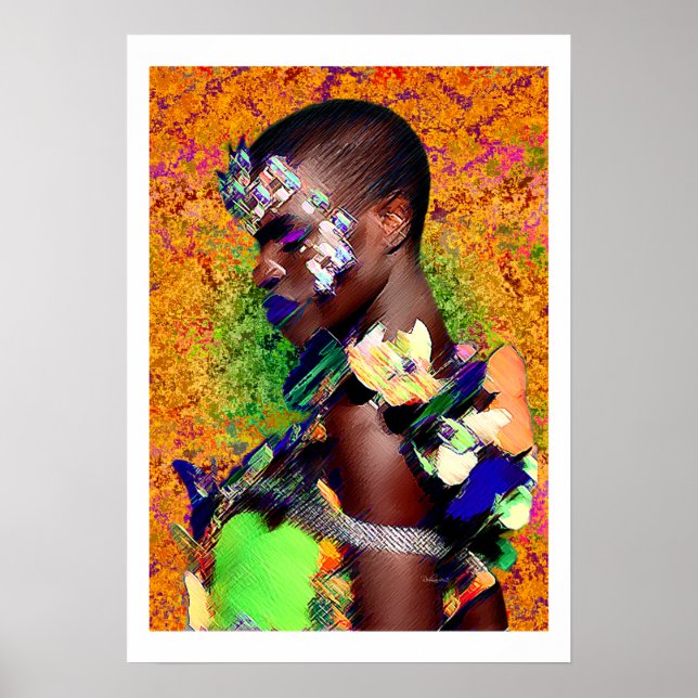 Póster Celebración del Carnaval de Brasil (Frente)