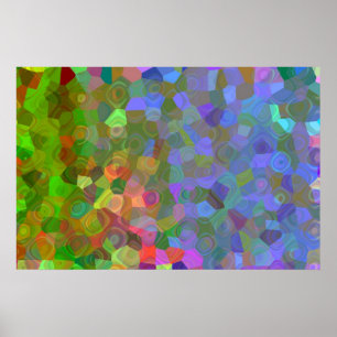 Póster Celebración del color