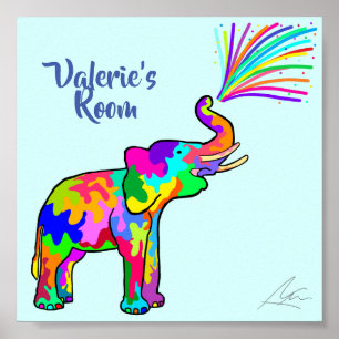 Póster Celebración del Elefante
