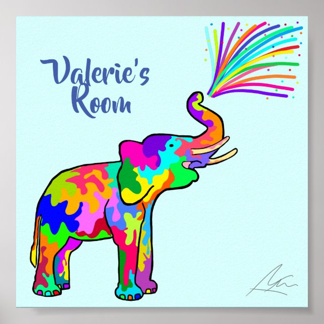 Póster Celebración del Elefante (Frente)