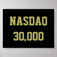 Celebración del mercado de valores NASDAQ 30000