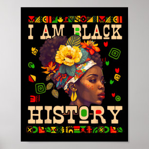 Póster Celebración del Mes de la Historia Negra Americano