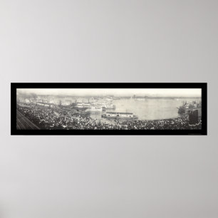 Póster Celebración en St Louis Photo 1907