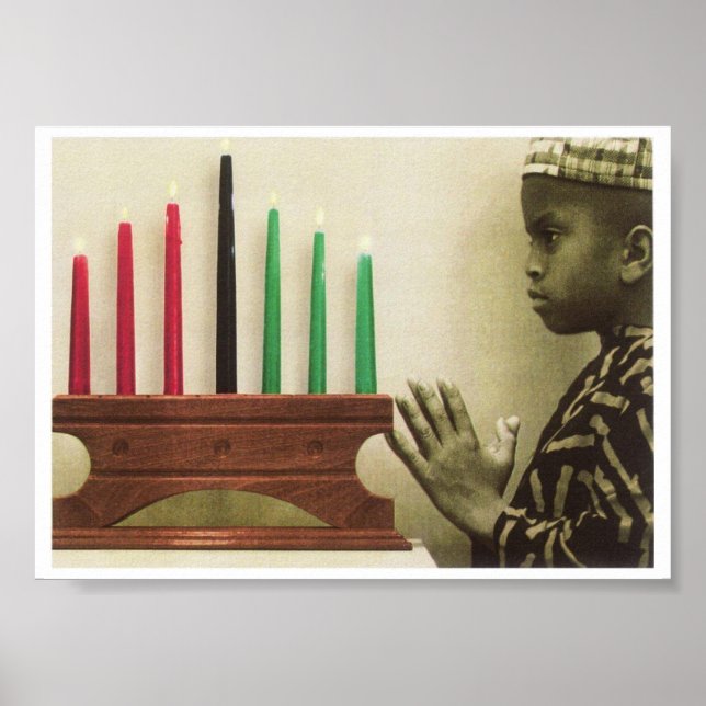 Póster Celebración II de Kwanzaa (Frente)