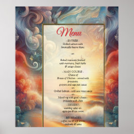 Póster Celebraciones de Bodas costeros en la playa