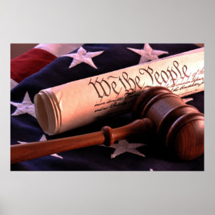 Póster Celebrando al Poster democrático