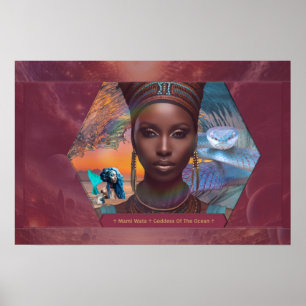 Póster Celebrando la Madre África