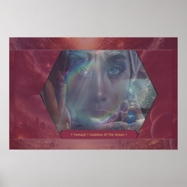 Póster Celebrando la Madre África (Frente)