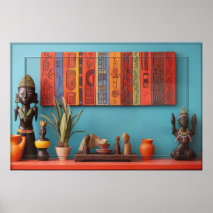 Póster Celebrando la Madre África