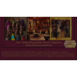 Póster Celebrando la Madre África