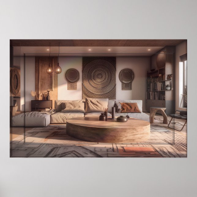 Póster Celebrando la Madre África (Frente)