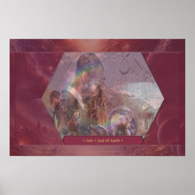 Póster Celebrando la Madre África (Frente)